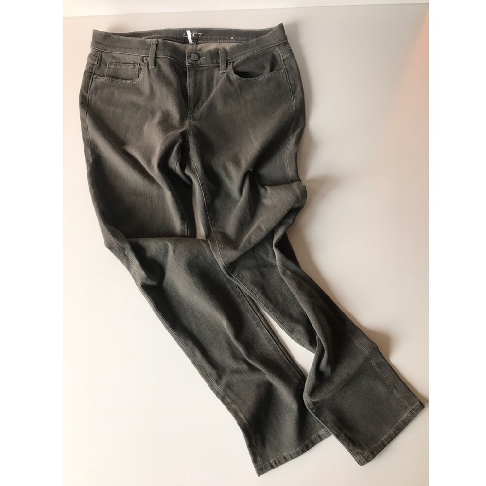 Loft grey skinny jeans